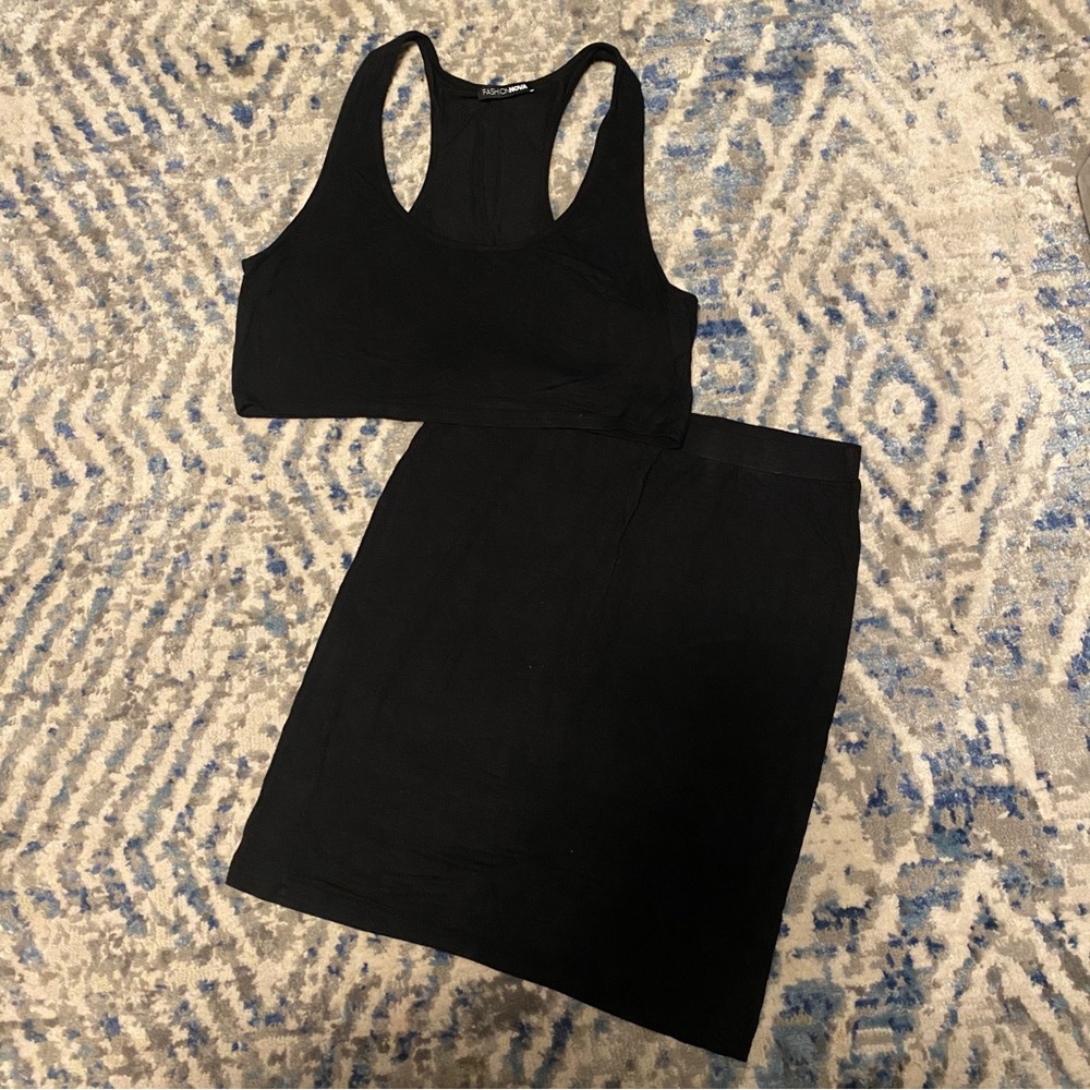 Fashion Nova Skirt Set